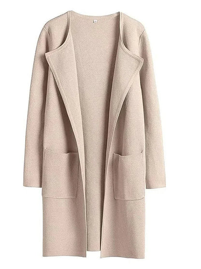 Manteau Élégant Hiver en Laine Douce