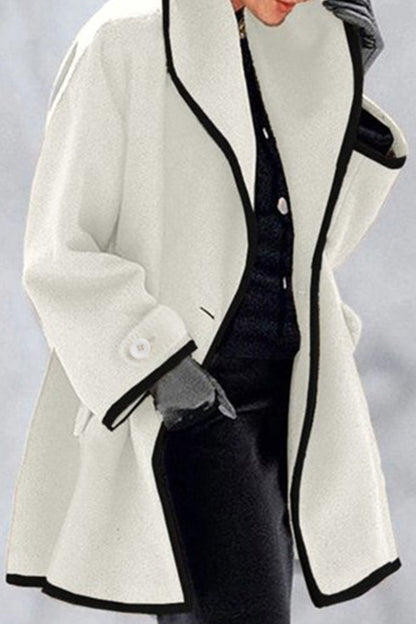 Veste Féminine Douce à Manches Longues pour Hiver