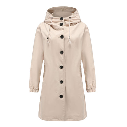 Imperméable Léger pour Femme - Veste Vent Cagoule
