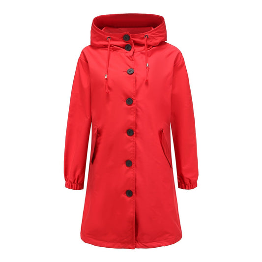 Veste de Pluie Étanche pour Femme | Légère et Ventée avec Cagoule - Foivo