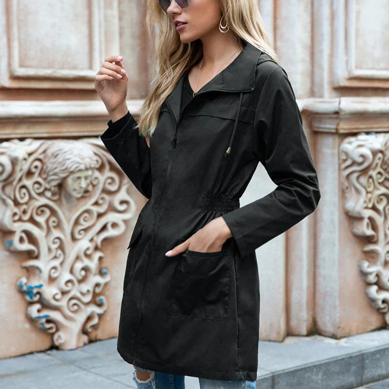 Veste Imperméable Féminine Étanche et Chaude