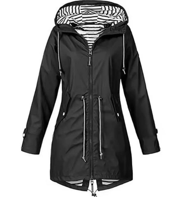 Veste Femme Mi-Longue Élégante et Légère
