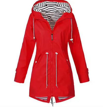 Veste Femme Mi-Longue Élégante et Légère