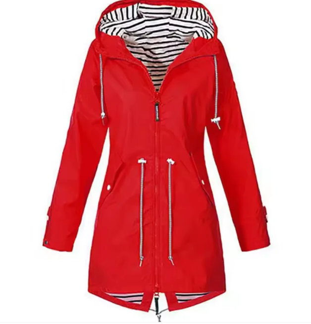 Veste Capuchon Légère Femme Élégante Respirante