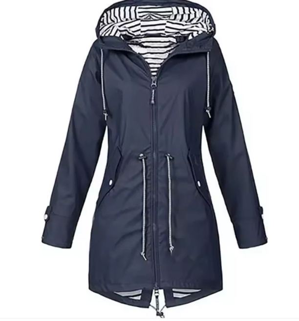 Veste Femme Mi-Longue Élégante et Légère