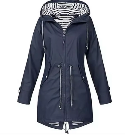 Veste Femme Mi-Longue Élégante et Légère