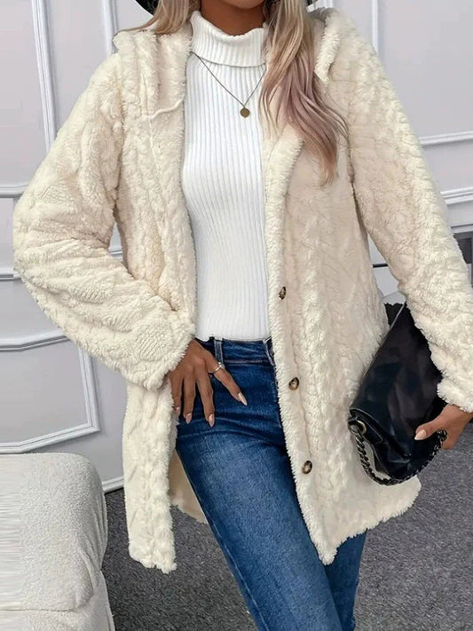 Veste Fleece Élégante Oversize Hiver - Foivo