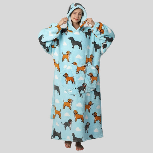 Couverture Capuche Douillette pour Femme - BlxckFR