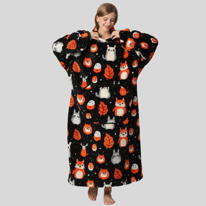 Couverture Capuche Douillette pour Femme