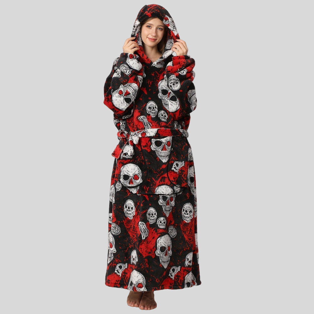 Couverture Capuche Douillette pour Femme