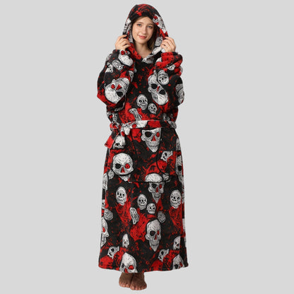 Couverture Capuche Douillette pour Femme