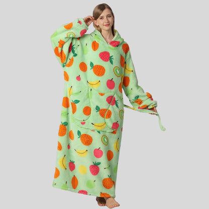Couverture Capuche Douillette pour Femme