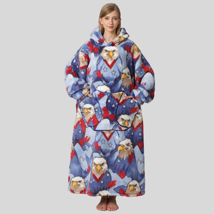 Couverture Capuche Douillette pour Femme