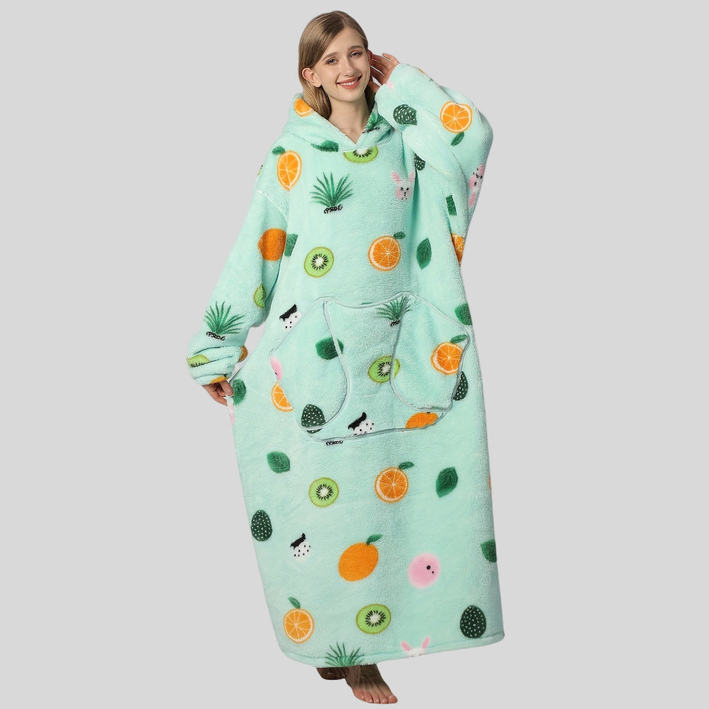 Couverture Capuche Douillette pour Femme