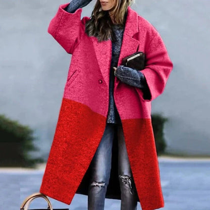 Manteau Femme Élégant et Douillet Hiver
