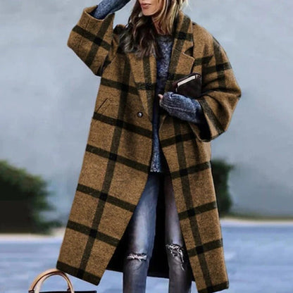 Manteau Femme Élégant et Douillet Hiver