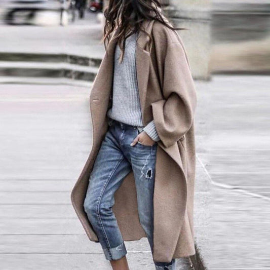 Manteau Femme Élégant Grande Taille - Foivo