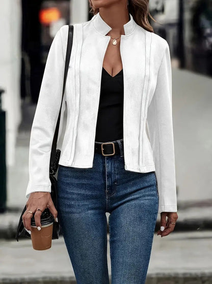 Veste Femme Élégante en Laine Douce pour Hiver - Foivo