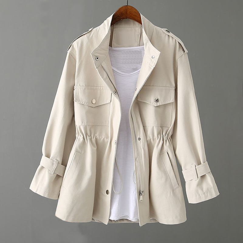 Manteau Femme Élégant - Veste Taille Slim Avril