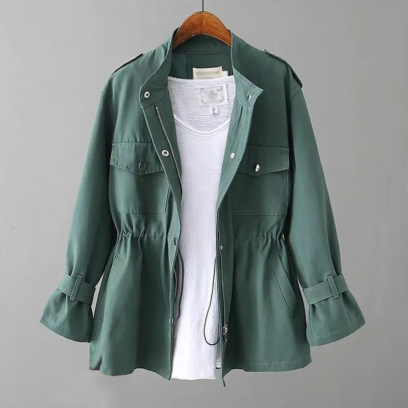 Manteau Femme Élégant - Veste Taille Slim Avril
