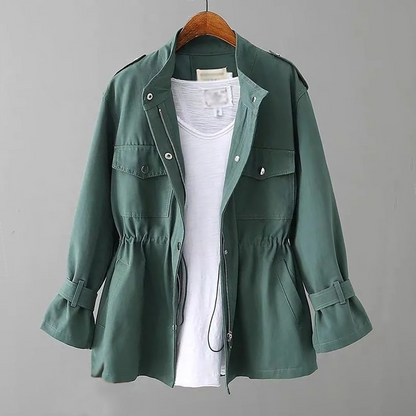 Manteau Femme Élégant - Veste Taille Slim Avril
