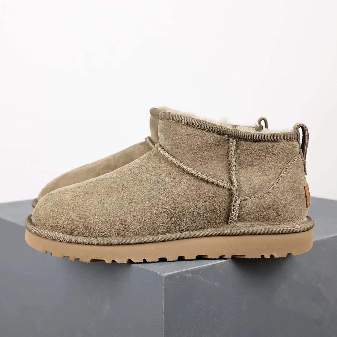 Bottines Hiver Femmes Doublure Fourrure et Talon Haut - Foivo