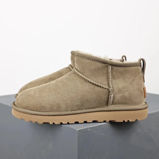 Bottines Hiver Femmes Doublure Fourrure et Talon Haut - Foivo