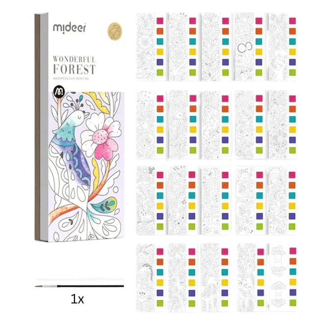 Livre de Coloriage Enfants Artistes