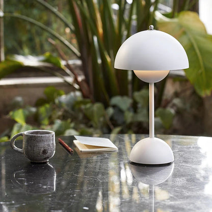 Lampe de Table Moderne Rechargeable, Élégante et Régulable - Foivo