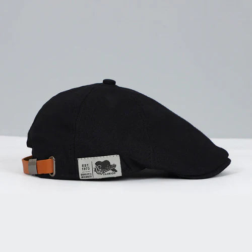 Chapeau Berret Noir Élégant Homme - Foivo