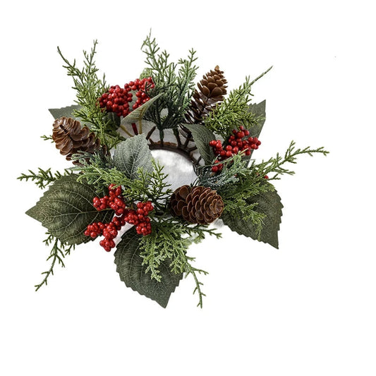 Guirlande Élégante | Support de Bougie pour Décoration de Noël - Foivo