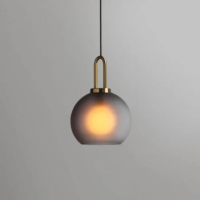 Luminaire Suspendu en Verre | Design Élégant et Réglable pour Salons Chics