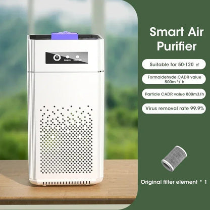 Purificateur d'Air Compact Élégant pour Intérieur Sain - Foivo