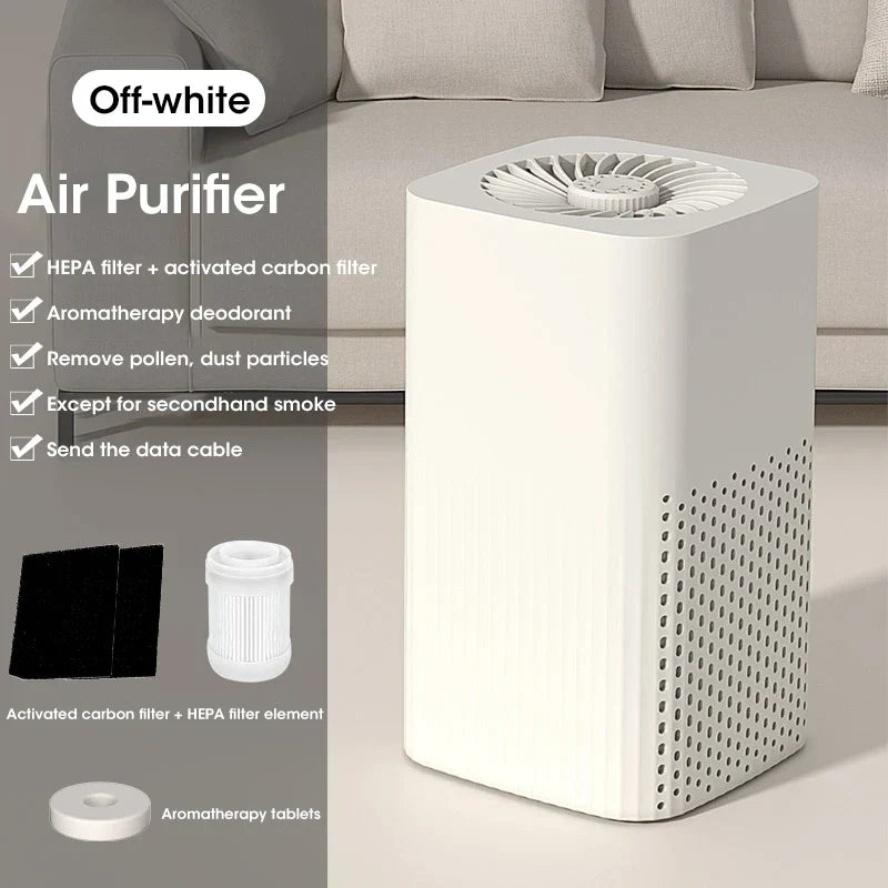 Purificateur d'Air Compact Élégant pour Intérieur Sain