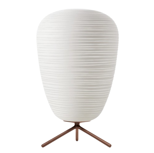 Lampe de Table en Verre Soufflé Japonaise Élégante - Foivo
