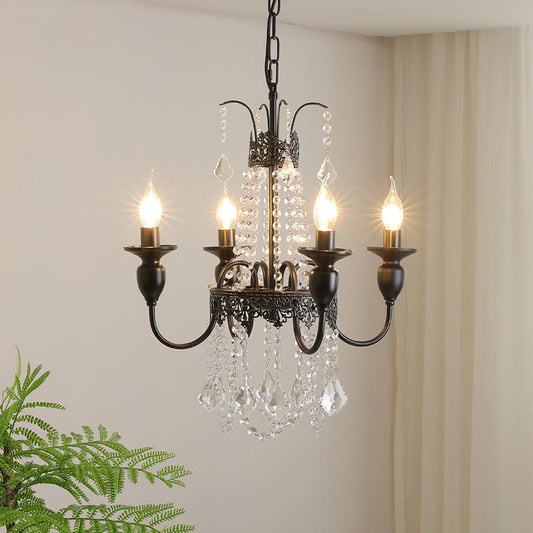 Lustre Cristal Élégant pour Chambre Moderne - Foivo