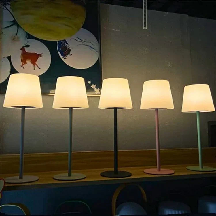 Lampe LED Portable Colorée – Éclairage de Table Réchargeable avec Ambiance - Foivo