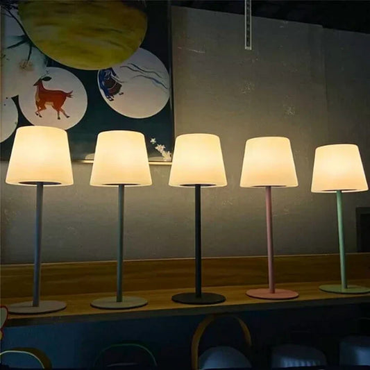 Lampe LED Portable Colorée – Éclairage de Table Réchargeable avec Ambiance - Foivo