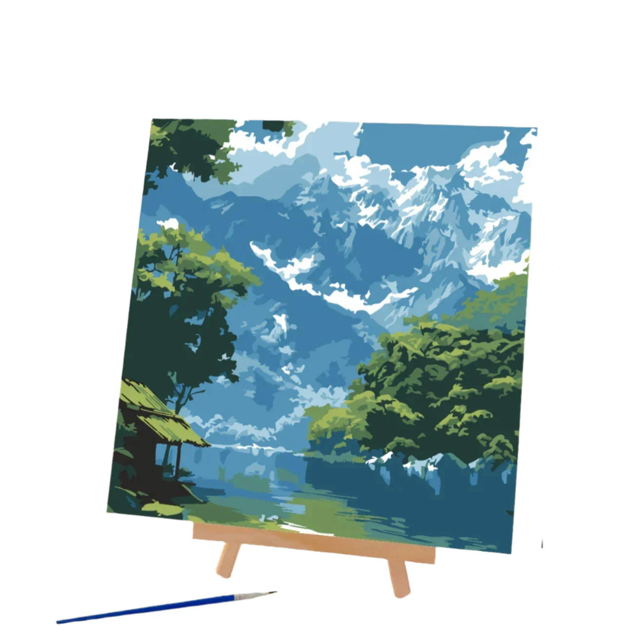 Kit de peinture Artiste Toile Peinte à la Main