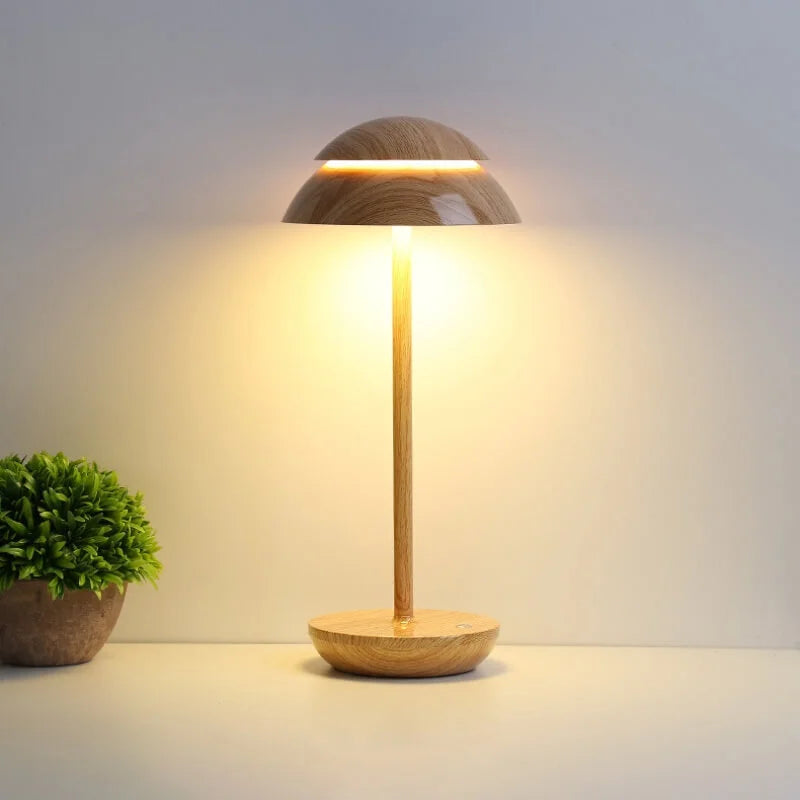 Lampe de Table Élégante Rechargeable, Design Nordique Moderne, LED Réglable