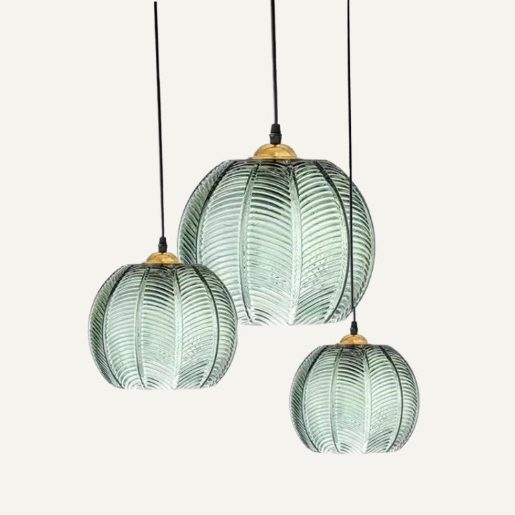 Lampe Suspendue en Verre Dépoli Élégante - Foivo