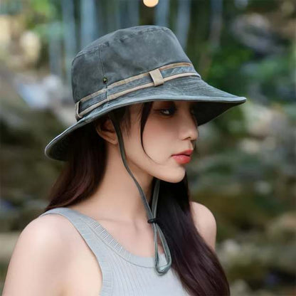 Chapeau de soleil féminin avec protection UV haute - BlxckFR