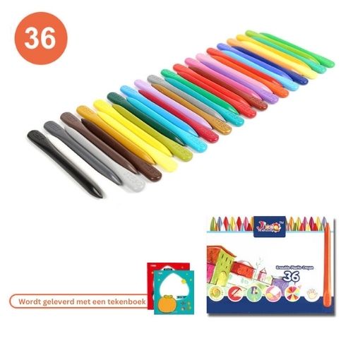 Crayons de Couleur Éclatants Effaçables