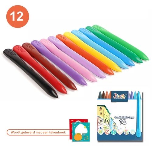 Crayons de Couleur Éclatants Effaçables - BlxckFR