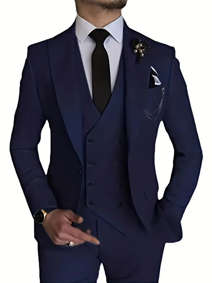 Costume 3 Pièces Homme Classique et Raffiné