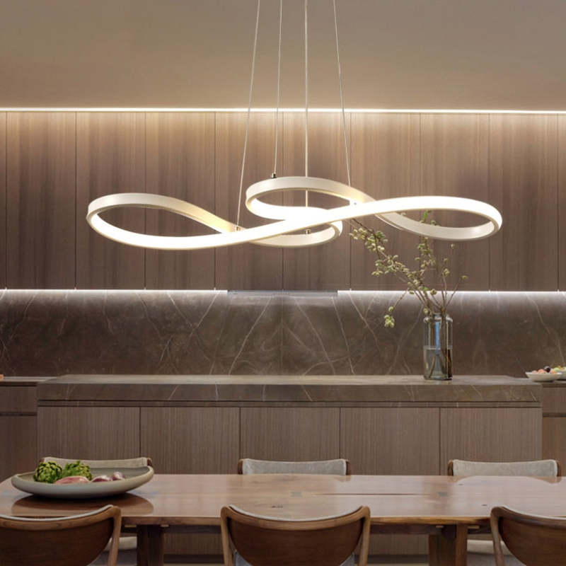 Lampe Suspendue Élégante Musique – LED avec Cadre Métal Chic