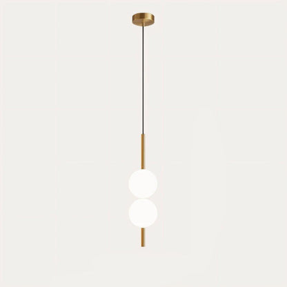 Luminaire Suspendu Verre Métal – Style Nordique Élégant