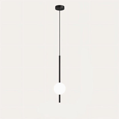 Luminaire Suspendu Verre Métal – Style Nordique Élégant