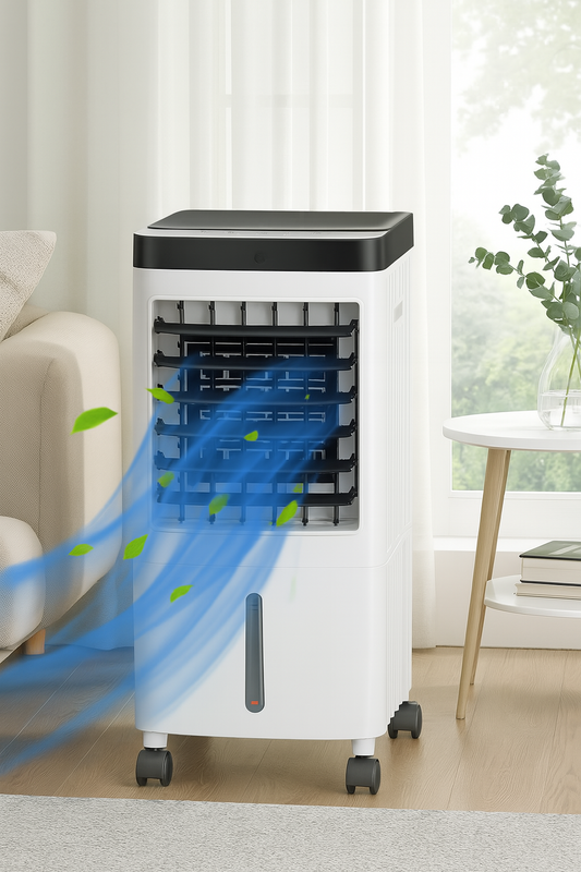 Climatiseur Portable Élégant avec Télécommande - Foivo