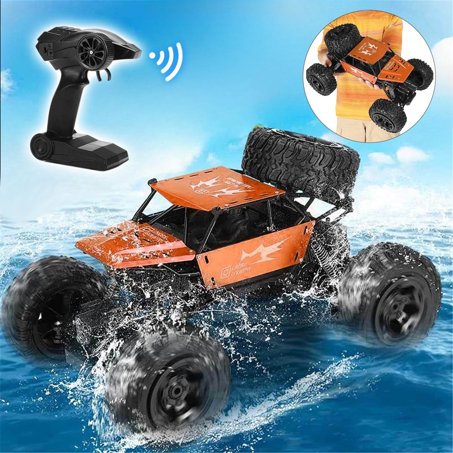 Voiture Télécommandée Tout Terrain Jouet